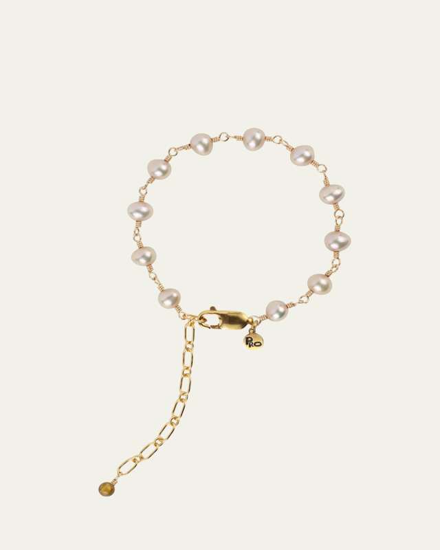 Harvest Bracelet with Pearls